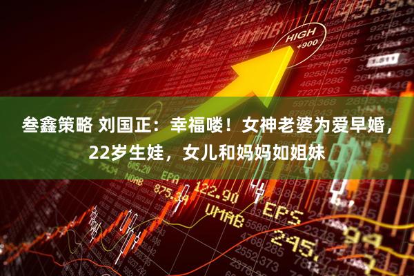 叁鑫策略 刘国正：幸福喽！女神老婆为爱早婚，22岁生娃，女儿和妈妈如姐妹